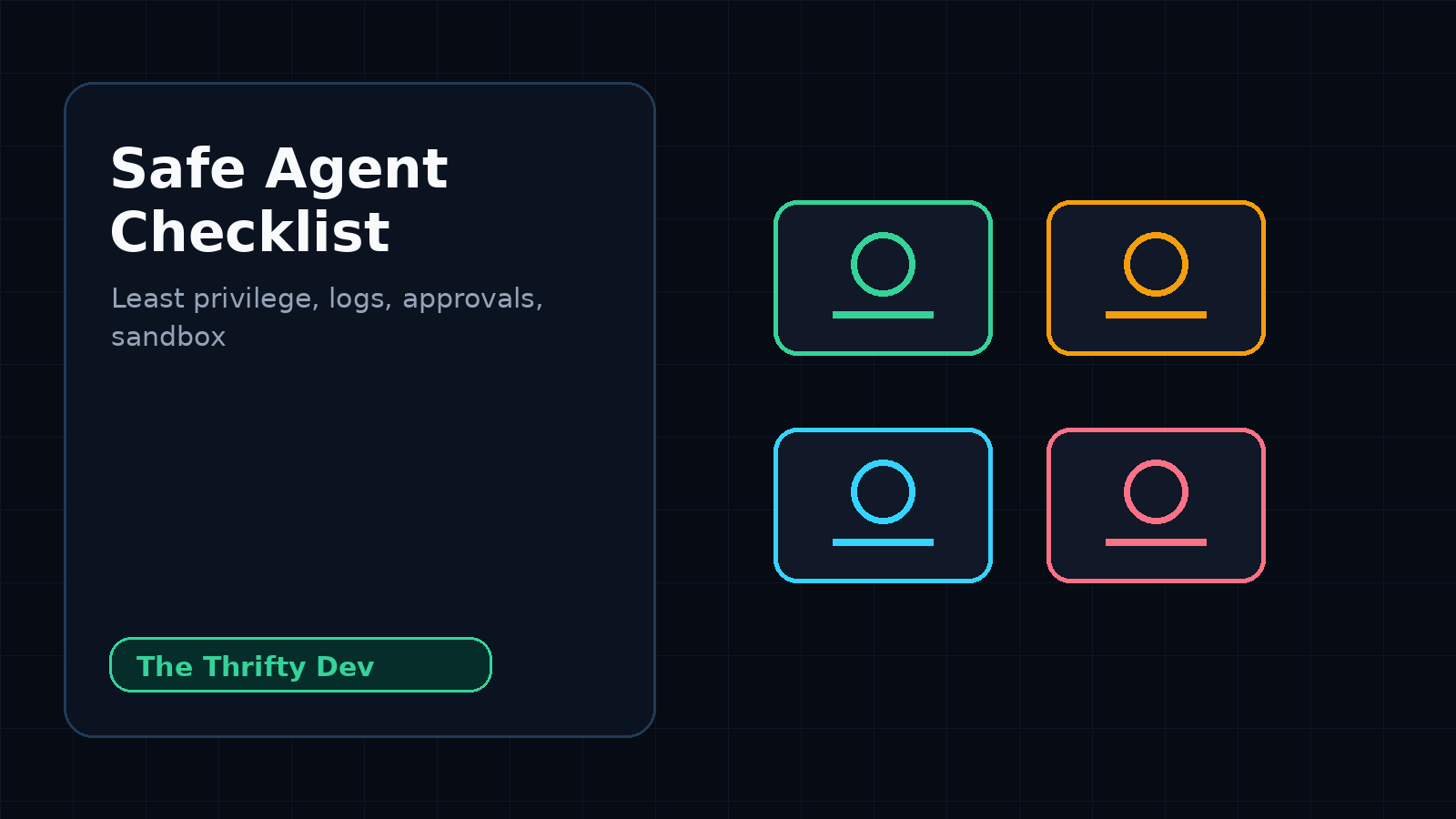 Checklist for safely operating AI browser agents with logs, sandboxing, approvals, and least privilege